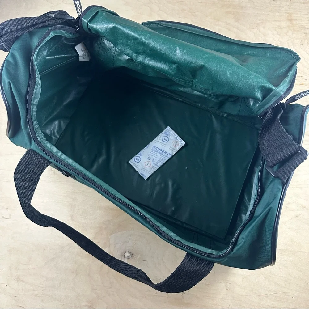 Adidas Green Duffel Bag